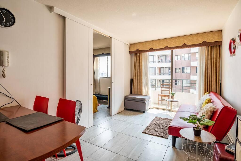 Encantador Departamento Amoblado En * Santiago