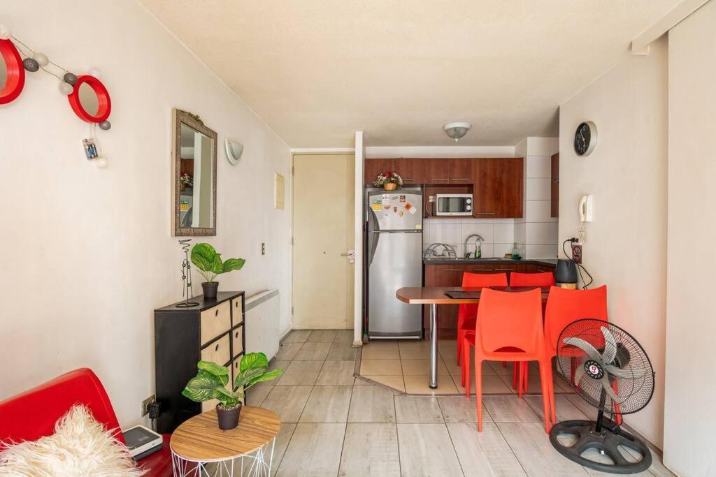 Encantador Departamento Amoblado En Apartamento Santiago